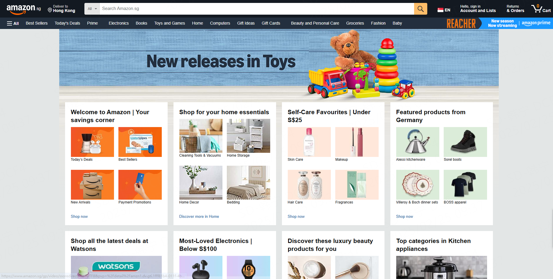 亚马逊新加坡站