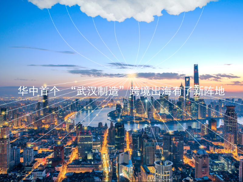 华中首个 “武汉制造”跨境出海有了新阵地