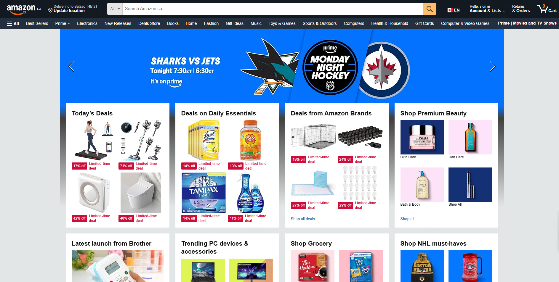 ‌亚马逊加拿大站