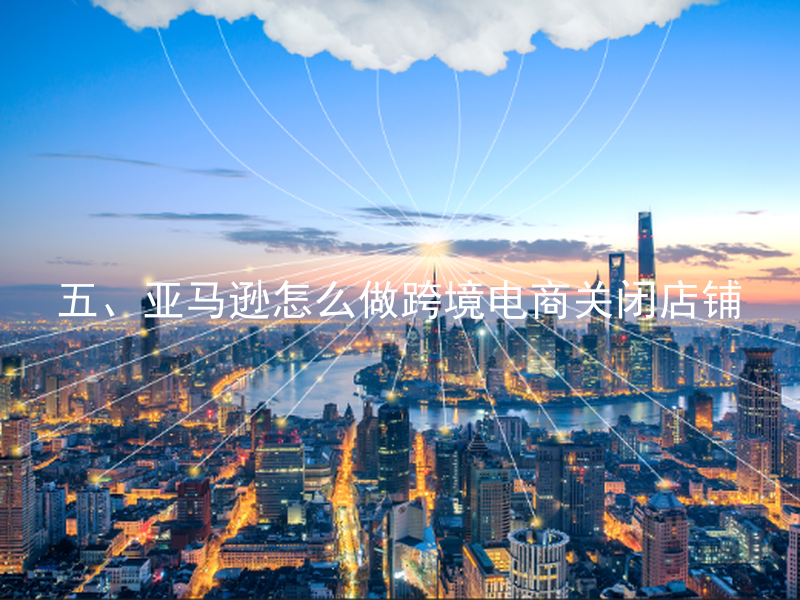 五、亚马逊怎么做跨境电商关闭店铺