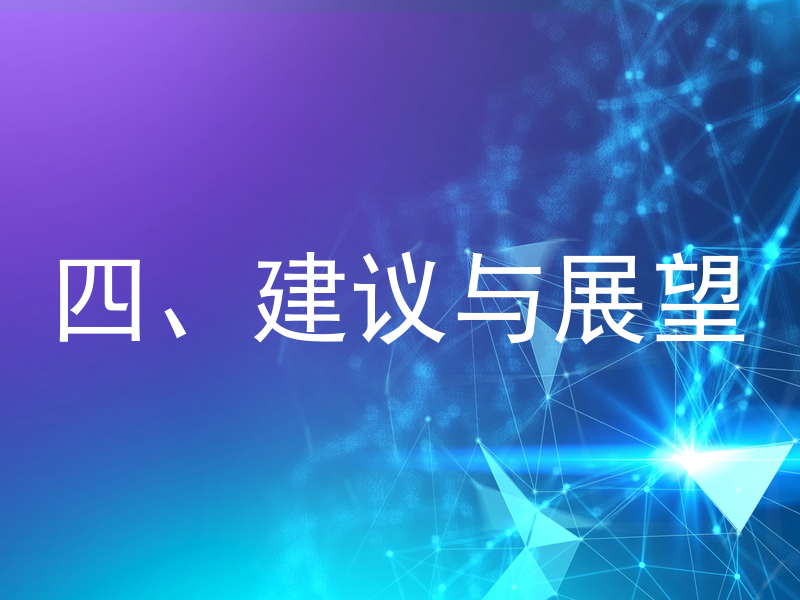 四、建议与展望