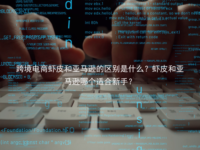 跨境电商虾皮和亚马逊的区别是什么？虾皮和亚马逊哪个适合新手？